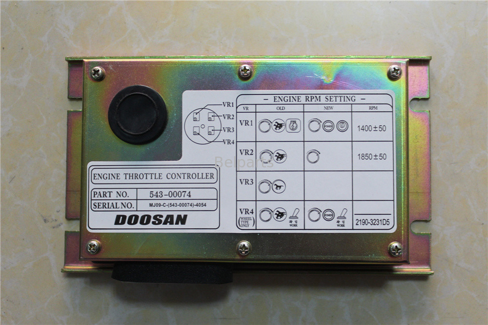 543-00074 Bộ điều khiển máy đào DH130 DH220LC-7 SL130 SL500LC-V Bảng hiển thị cụm Assy