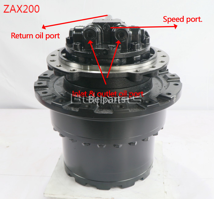 Động cơ du lịch máy đào Belparts Ổ đĩa cuối cùng Assy ZX200 ZX200-6 ZX200-1 ZX210 HMGF36 Động cơ du lịch Assy 9191194 9199841