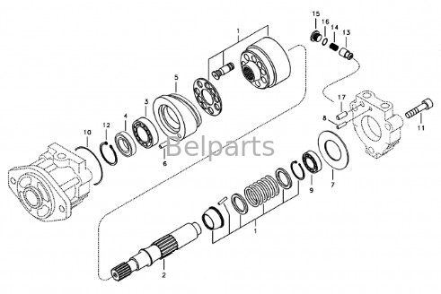 EC330C L EC380D EC340D L Chiếc máy đào