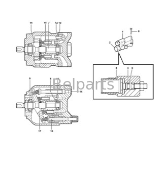 VOE 11708076 Kiểm soát máy đào Vavle A35F FS A35F/G A35F/G FS A40F FS A40F/G A40F/G FS Đối với xe tải đổ rác