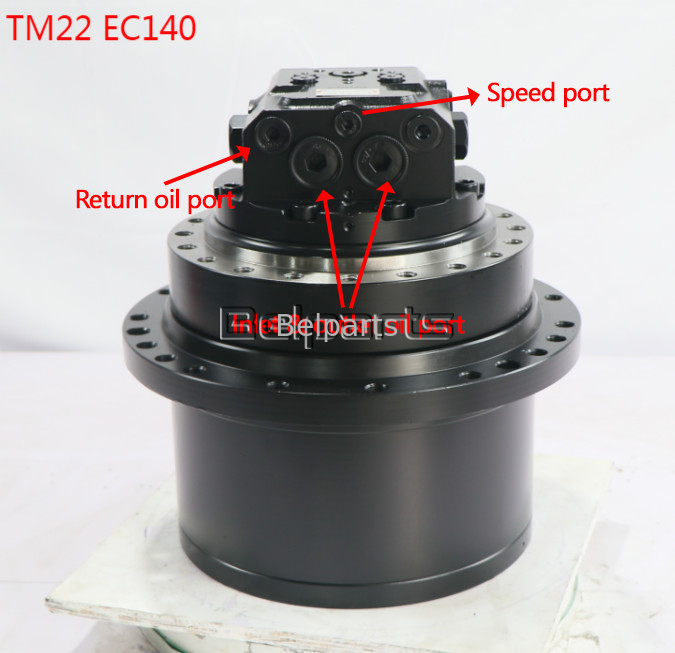 TM22VC GM22VC EC140 Final Drive PC135 PC150 DH135 SK130 SK140-8 Đối với các bộ phận máy đào