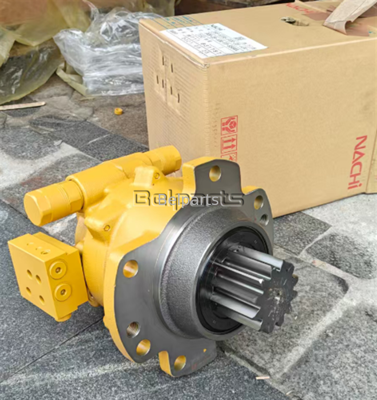 Động cơ xoay PCR-2B-10A-FP-8584A Nachi cho Máy xúc Caterpillar CAT 304 304CR, Mã phụ tùng 266-6396 265-8752 2666396 2658752, Thiết bị động cơ quay thủy lực