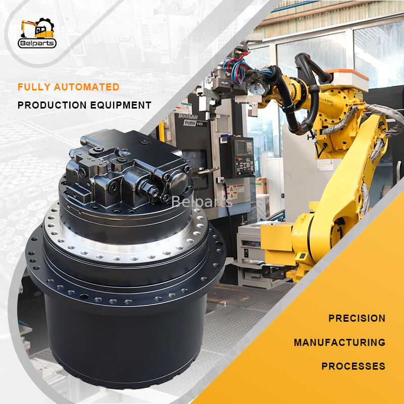 EX100-3 Final Drive cho Hitachi Excavator phụ tùng phụ tùng 9123357 9133210 Travel Motor Assembly thị trường phụ tùng