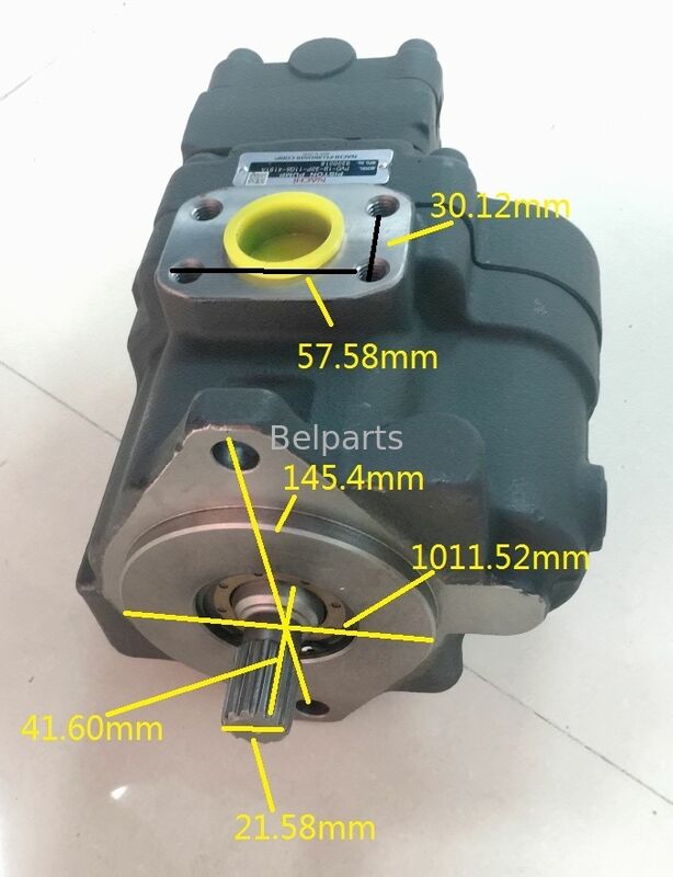 ZX27U-2 ZX27U-3 ZX29U-3 ZX30UR-2 ZX30UR-3 Máy bơm thủy lực cho bộ phận máy đào mini Hitach 4642385 4642386 PVD-1B-32P-11G5 NachiPiston Bơm chính