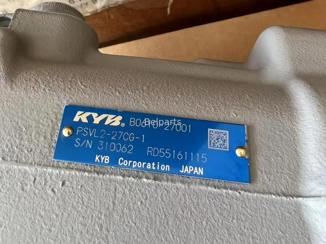 Bơm thủy lực Kubota U55-4 KX057-4 Phụ tùng máy xúc mini KYB PSVL2-27CG-1 Bơm piston chính B0210-27001 RD551-61112 RD551-61115
