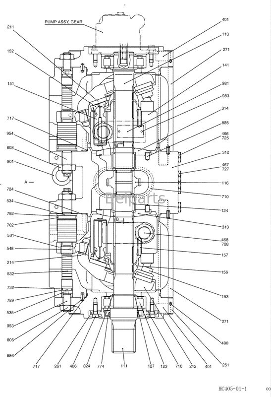Bơm thủy lực KOBELCO SK330-8 SK350-8 SK350LC-8 cho phụ tùng máy xúc LC10V00020F1 Bơm piston chính K5V140DTP1X9R-YT6K-V K5V140DTP-YT6K-17T
