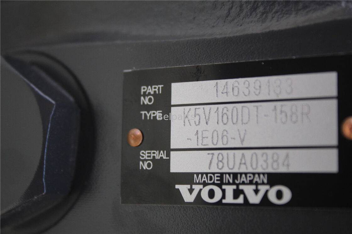 Bơm thủy lực EC300D EC350D EC300DL cho phụ tùng máy xúc VOLVO 14639133 Bơm piston chính K5V160DT-158R-1E06-V