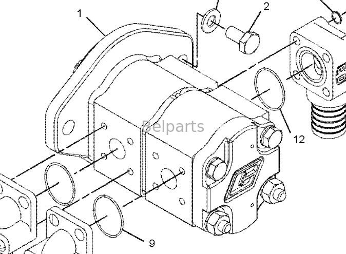 Máy bơm thủy lực chính CAT 300.9D dành cho bộ phận sửa chữa máy xúc 372-5999 448-4184