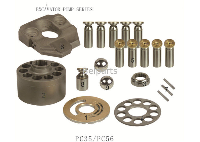 Belparts 708-3S-00512 Phụ tùng máy xúc PC35 PC56 Bộ phận động cơ thủy lực