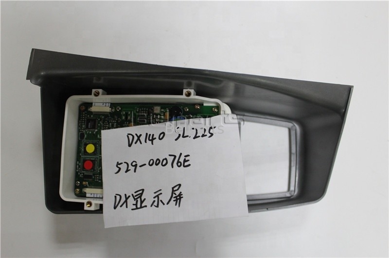 Màn hình cụm màn hình máy đào DX140 Màn hình máy xúc SL225 529-00076E