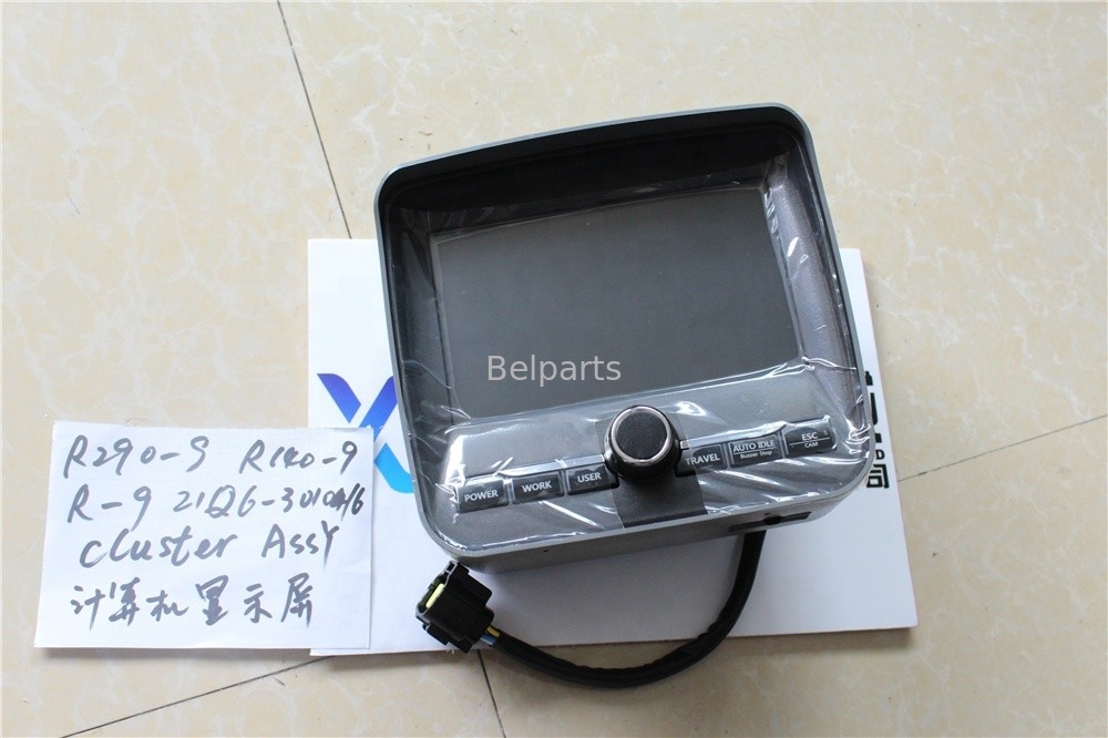 Bộ điều khiển máy xúc R520-9S R290LC-9 CLUSTER ASSY R140w-9 R200w-9 Bảng hiển thị 21Q6-30102 21Q6-40300