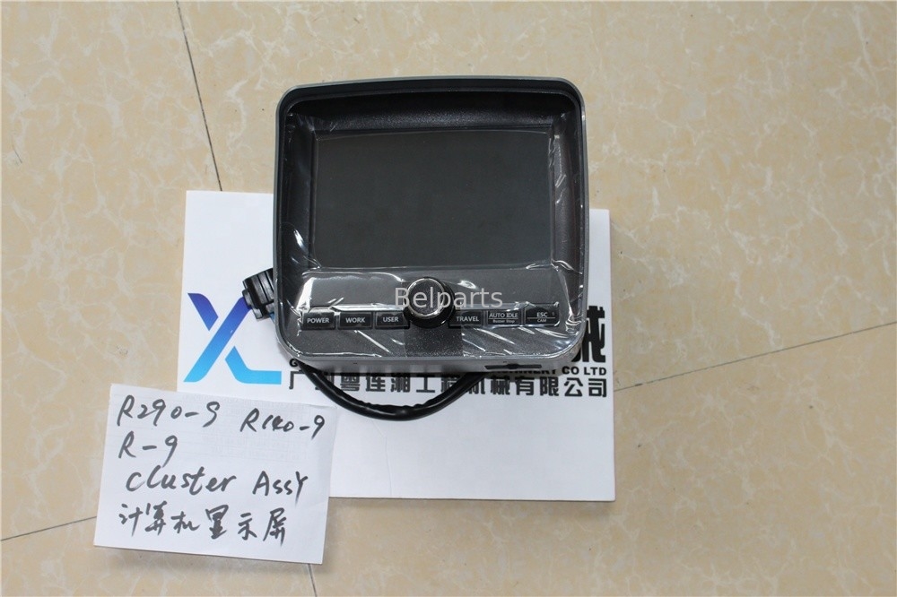 Bộ điều khiển máy xúc R520-9S R290LC-9 CLUSTER ASSY R140w-9 R200w-9 Bảng hiển thị 21Q6-30102 21Q6-40300