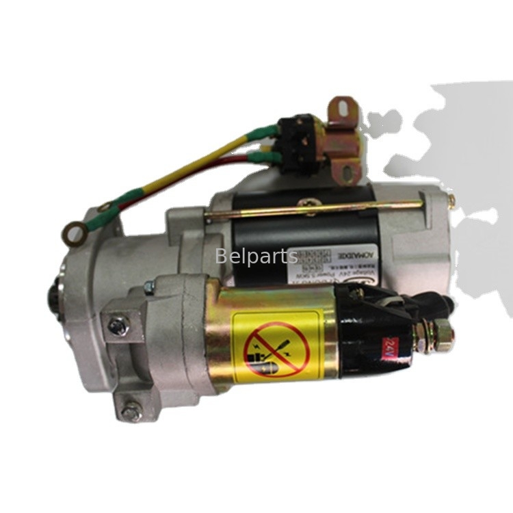 Động cơ khởi động máy xúc S6K S4K E312B E200B E320B Động cơ khởi động cho lĩnh vực máy móc