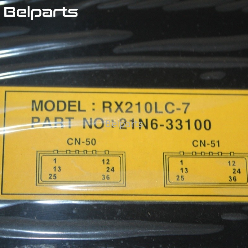 Phụ tùng máy xúc Belparts Bộ điều khiển máy xúc RX210LC-7 Bảng máy tính 21N6-33100