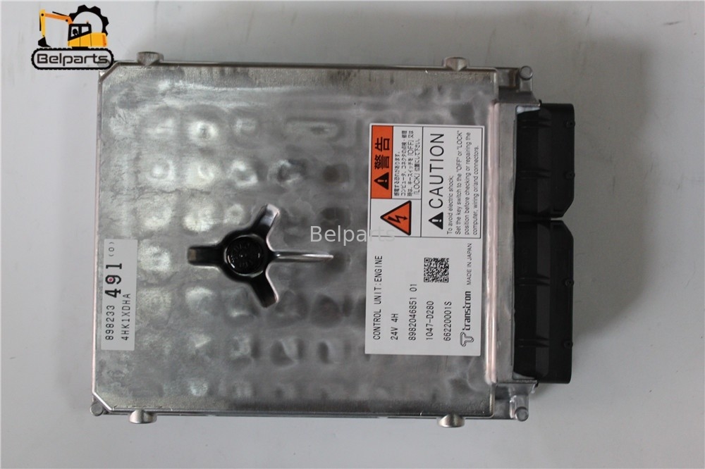 Bộ điều khiển máy tính động cơ máy xúc Belparts ECU ZX240-3 190DW 220DW 225DLC 4HK1 8-98233491-0 8982334910 Bộ điều khiển