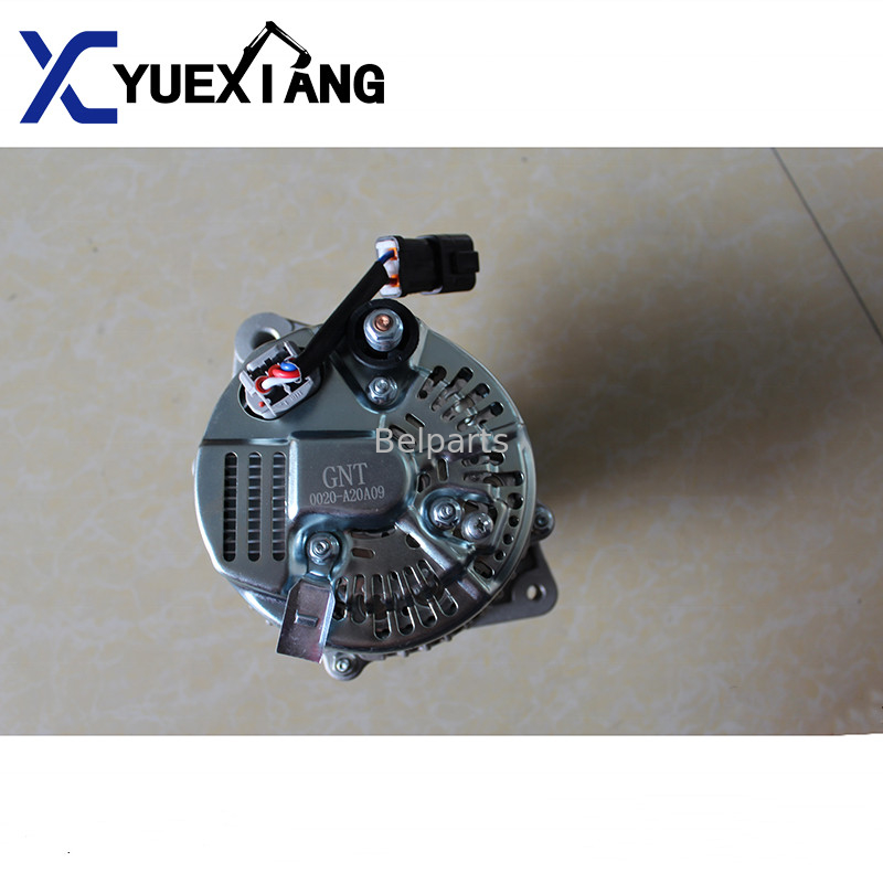 Máy phát điện Belparts Excavator PC200-7 PC200-8 PC200-6 Máy phát điện 600-861-3420 600-821-6130 101211-7960 Động cơ 6D107