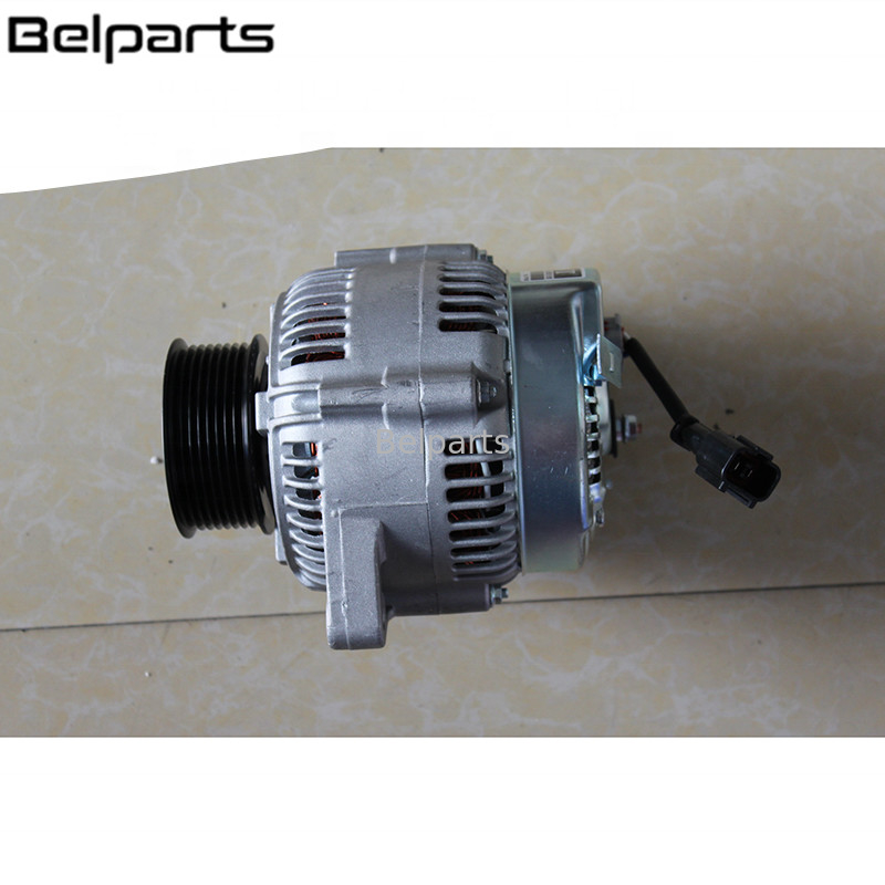 Máy phát điện Belparts Excavator PC200-7 PC200-8 PC200-6 Máy phát điện 600-861-3420 600-821-6130 101211-7960 Động cơ 6D107