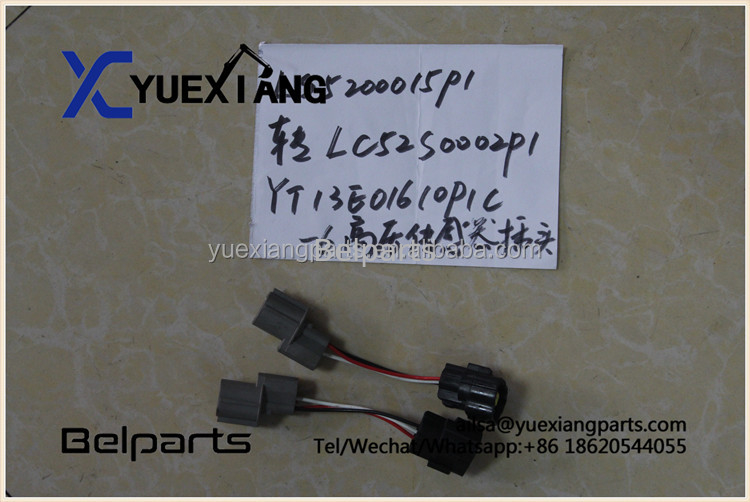 Phụ tùng máy xúc Belparts LS5200015P1 LC52S0002P1 Phích cắm cảm biến áp suất cao YT13E01610P1C-6