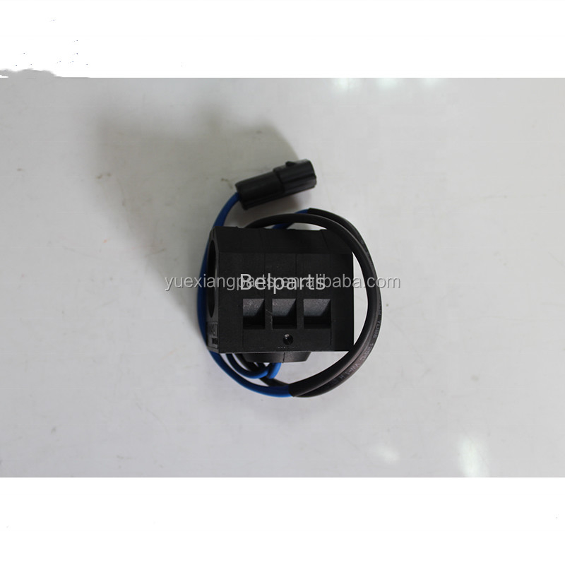 Bộ phận điện Máy xúc Belparts Cuộn dây nam châm 24V Cuộn dây điện từ DH Cuộn dây điện từ cho máy đào VDL24 DX470 DH220-5