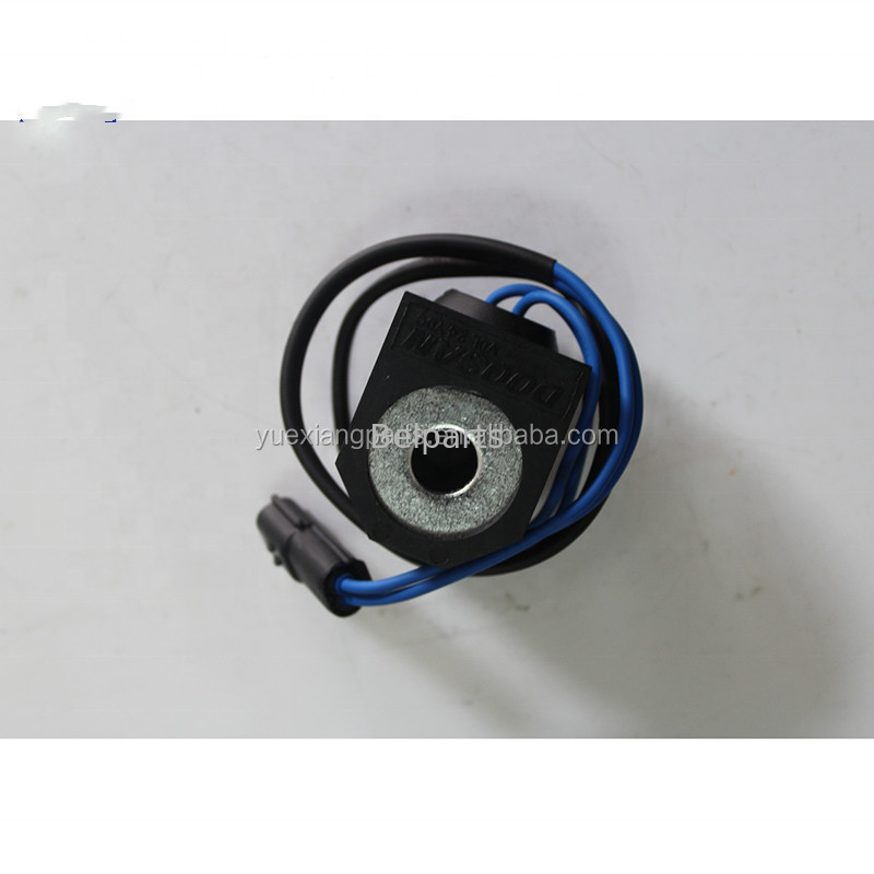 Bộ phận điện Máy xúc Belparts Cuộn dây nam châm 24V Cuộn dây điện từ DH Cuộn dây điện từ cho máy đào VDL24 DX470 DH220-5