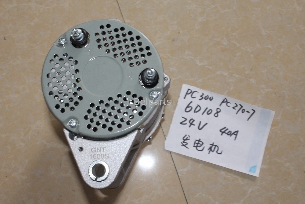 Bộ phận máy xúc Belparts PC300-6 PC270-7 PC300-5 PC300-7 Máy phát điện động cơ 6D108 600-821-6160 0-33000-6511