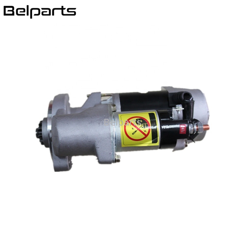 Phụ tùng máy xúc Belparts SK200-8 SK330-8 Động cơ J08C J05C J05E VH281002894A VH28100E0080 Động cơ khởi động 24V