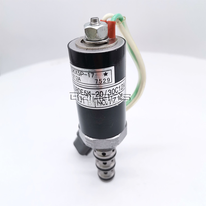 Bộ phận máy xúc thủy lực nhỏ SK200-5 12A-101 12A-111 G24D12 G24Y12 Van điện từ bơm chính