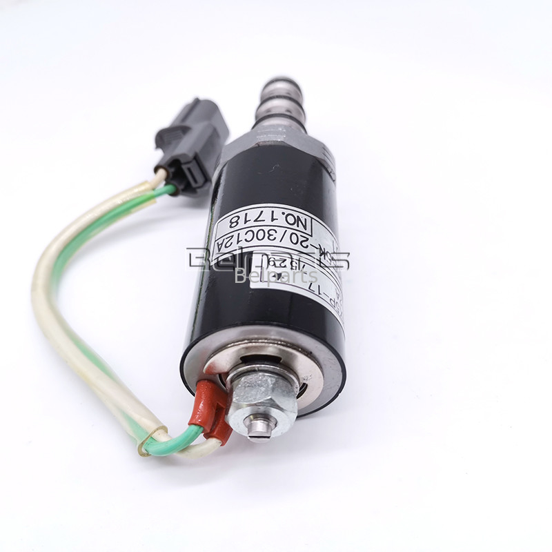 Bộ phận máy xúc thủy lực nhỏ SK200-5 12A-101 12A-111 G24D12 G24Y12 Van điện từ bơm chính