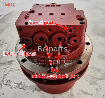Các bộ phận chuông U15-3 KX41.2 KX41.2V KX36.3 K008 Máy đào Động cơ thủy lực Kubota15 SK1.5 Cho TM01